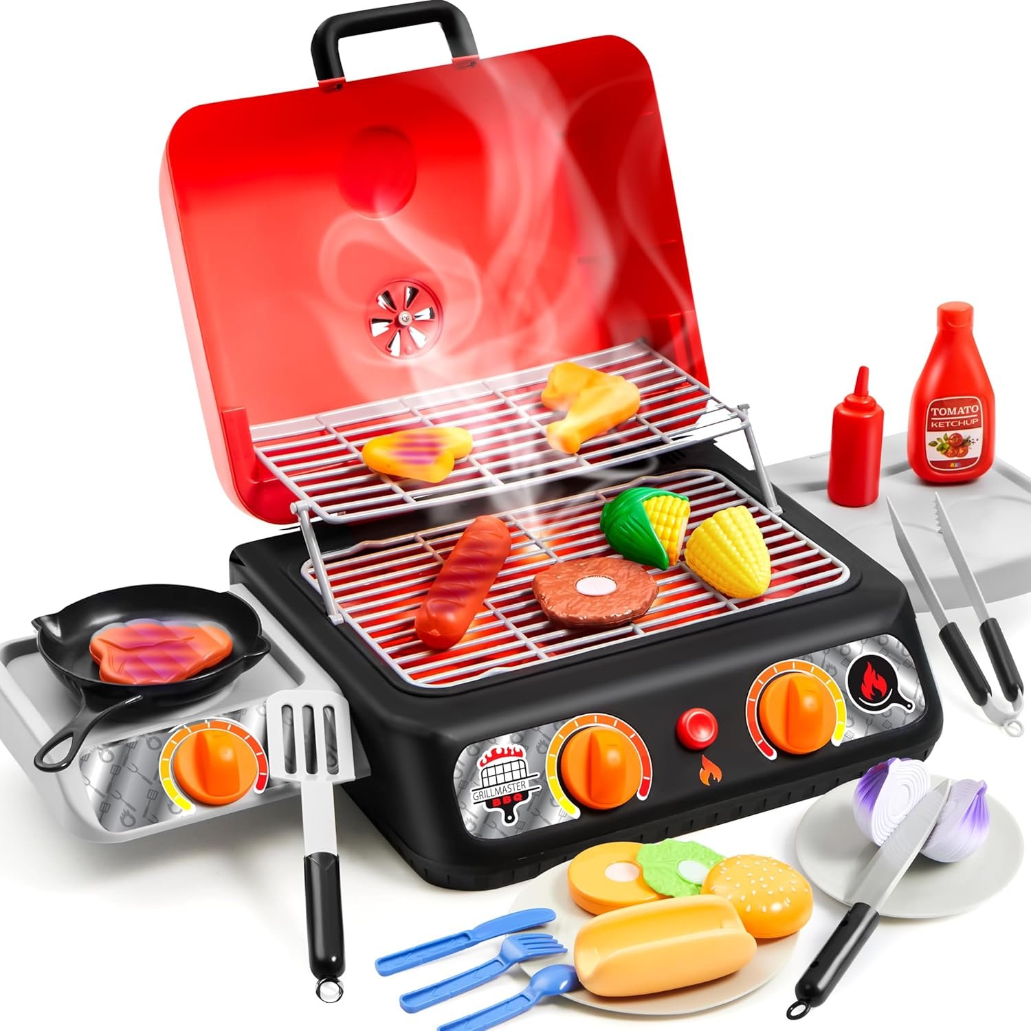 Joyin pretend BBQ grill playset for kids